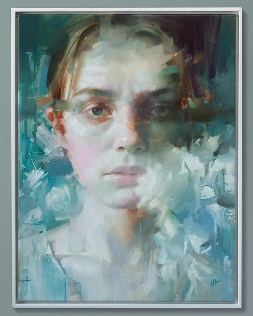 Behind all those flowers